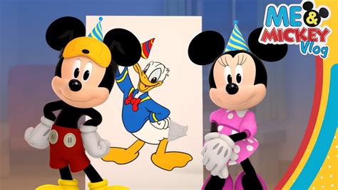 Mickey And Minnie Mouse Play Birthday Party Games Me Mickey