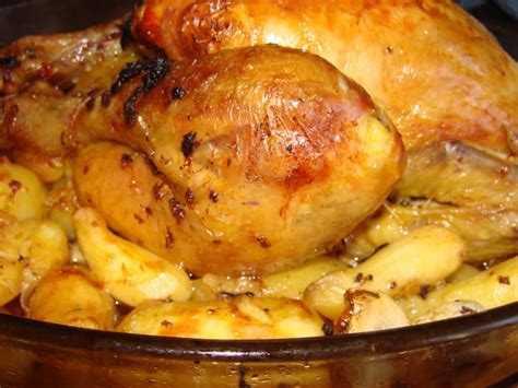 Recette De Poulet R Ti L Ail Et Aux Pommes De Terre Rattes La