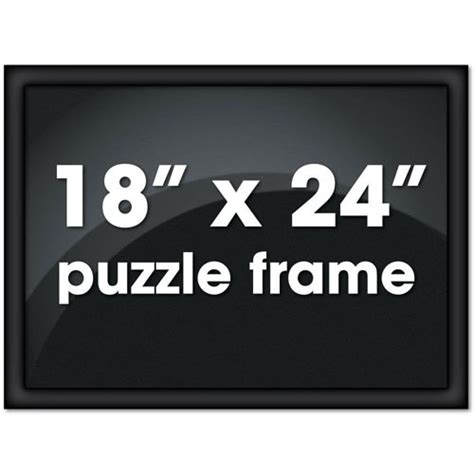 18 x 24 Black Frame | Bits and Pieces