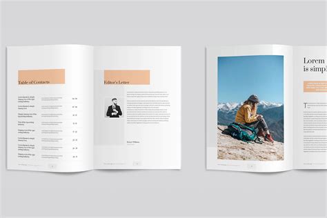 Modern InDesign Magazine Template