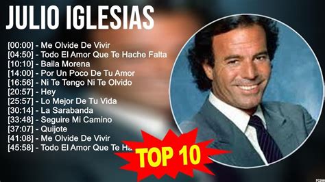 Las Mejores Canciones De Julio Iglesias Youtube