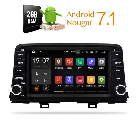 RAM 2G Android 8 0 Car DVD Player GPS Navigation Radio Stereo For KIA