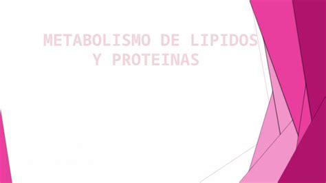 Pptx Metabolismo De Lipidos Y Proteinas Uan Dokumen Tips