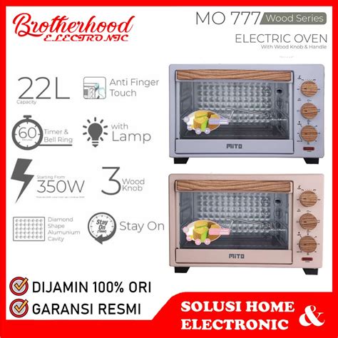 Jual BISA COD OVEN MITO MO 777 Elektrik Oven Low Watt MO 777