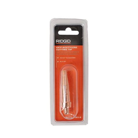 Ridgid 1 Oxy Acetylene Cutting Tip Size 1 3 101 Rctv 3101 0 The