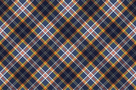 Color Tartan Fabric Texture Seamless Pattern Stock Vector