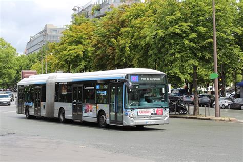 Paris Heuliez Gx Hyb N Ratp Ligne Pc Bld Murat Flickr