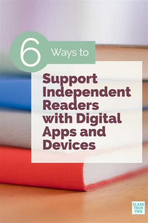 6 Ways To Support Independent Readers With Digital Apps And Devices