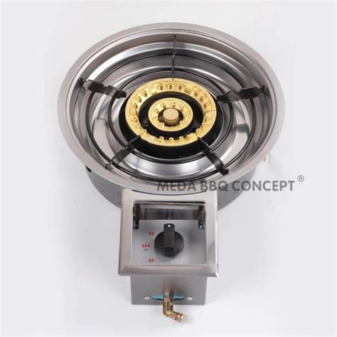 Cheapest Commercial Table Top Korean Bbq Gas Stove Hot Pot Grill