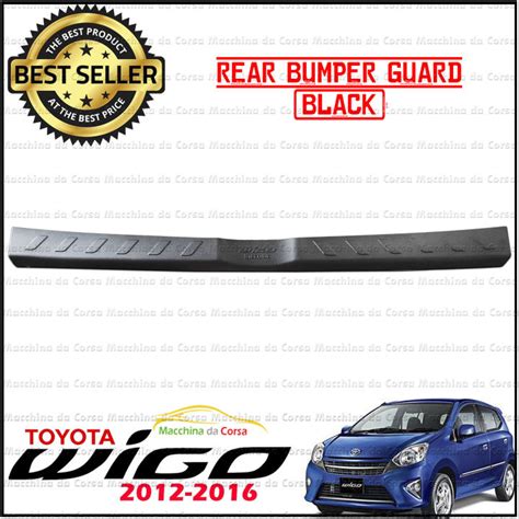 Toyota Wigo Gen Rear Step Sill Guard Oem Black Lazada Ph