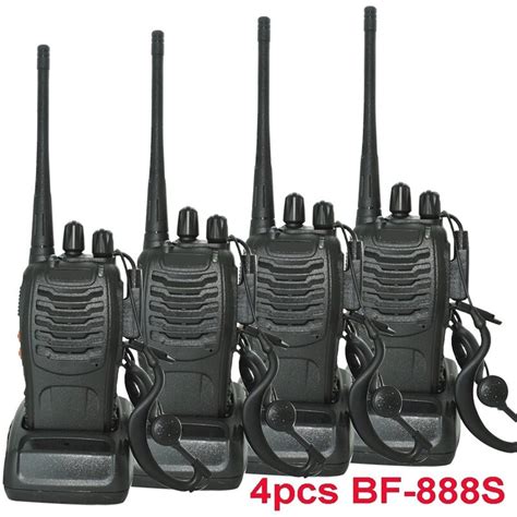 Pcs Set New Original Baofeng Bf S Walkie Talkie Bf S W Ch Uhf