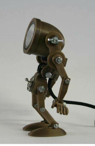 3d лампа робот | Industrial lamp design, Woodworking projects diy ...