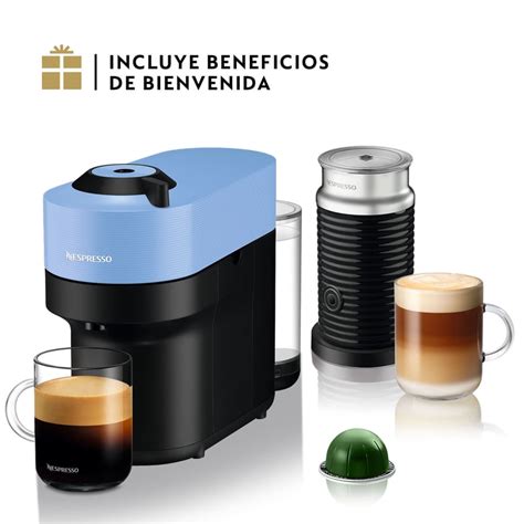 NESPRESSO Cafetera Vertuo Pop Pack Falabella