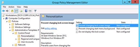 How To Use Group Policy To Change The Default Lock Screen Image In