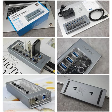 Orico Industrial Port Usb Hub Multiple Expander Socket