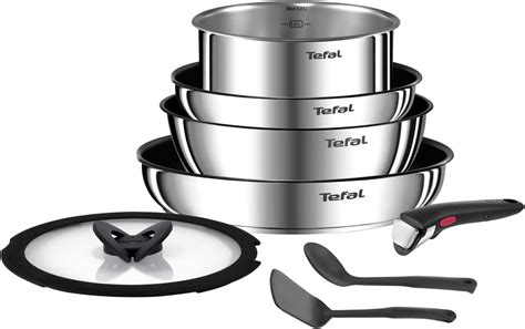 Tefal Ingenio Emotion Batterie de cuisine 13 pièces Acier inoxydable