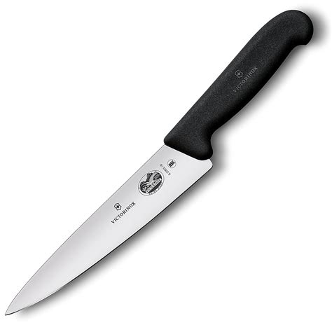 Victorinox Black Fibrox 7 12 Chefs Knife Red Hill Cutlery