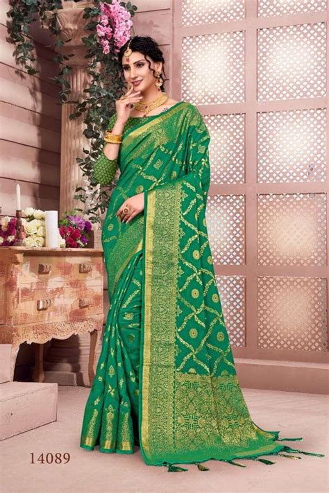 Bunawat Lakme Silk Traditional Festival Wedding Wear Saree Collection