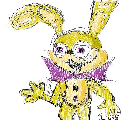 Tried Drawing Glitchtrap In Mspaint Rfivenightsatfreddys