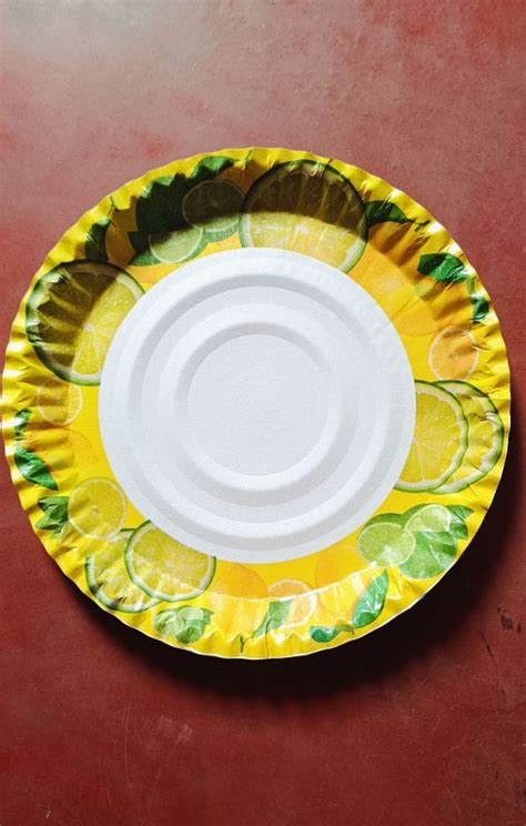 Inch Floral Printed Paper Plate For Event Party At Rs Piece