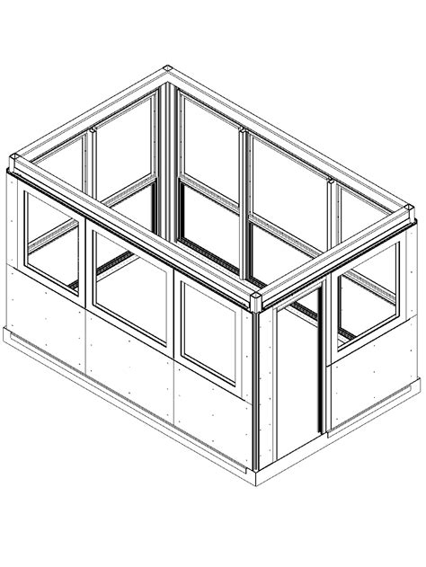 Architectural Armour Bullet And Blast Resistant Guard House Uk Manufactured