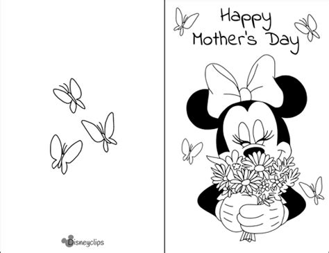 Printable Disney Mother S Day Cards Disneyclips