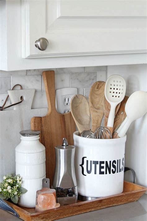 How To Keep Kitchen Counters Clutter Free Clean And Scentsible