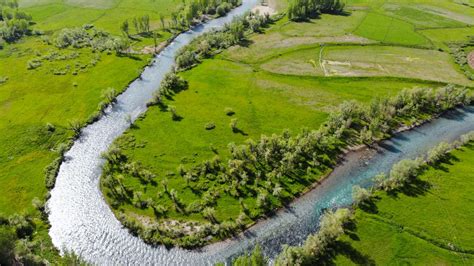 Tunceli deki Munzur Vadisi Milli Parkı dron ile görüntülendi Son