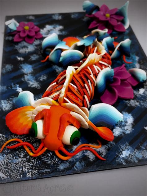 Katersacres Polymer Clay Koi Fish Tutorial Japanese Inspired Mixed