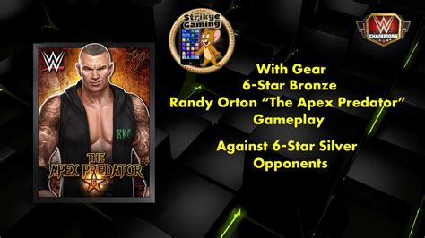 Sb Randy Orton The Apex Predator Gameplay Against Ss Opponents