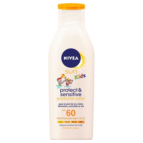 Nivea Sun Fps 60 Protector Solar Kids Sensitive X 200ml Farmacia