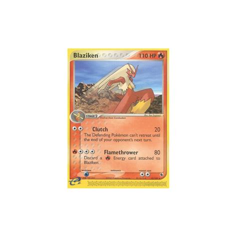 Blaziken Reverse Holo