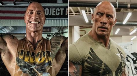 Dwayne ‘The Rock’ Johnson’s biceps are absolutely huge right now