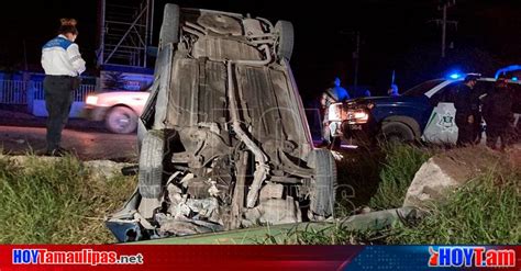 Hoy Tamaulipas Accidentes Ciudad Victoria Conductor Se Salva De Morir