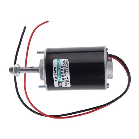 Motor El Ctrico De Im N Permanente De Alta Velocidad CC De 12V 3000RPM