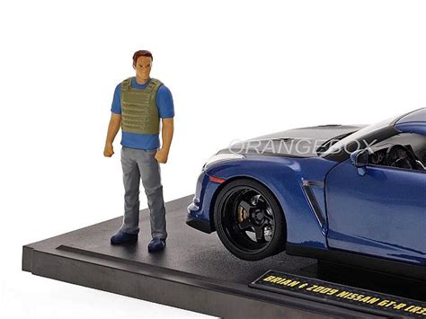 Nissan GT R R35 2009 Velozes E Furiosos Figura Brian Jada Toys 1 18