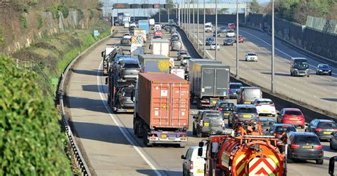 Live Traffic Updates After Crash Sparks Delays On The M4 Westbound Near