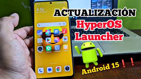 Nueva actualización HyperOS Launcher para Xiaomi y Redmi versión beta