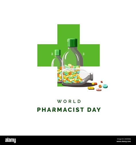 World Pharmacist Day Illustration For Theme Healthy And Medical And