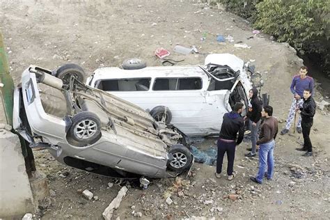 مصرع ٥ أشخاص وإصابة ٢٠ آخرين فىحوادث طرق بالمحافظات المصري اليوم