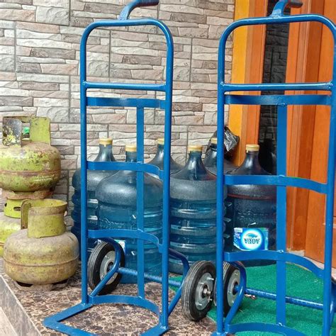 Jual Spesial Troli Galon Tabung Gas Untuk Warung Dan Toko Shopee