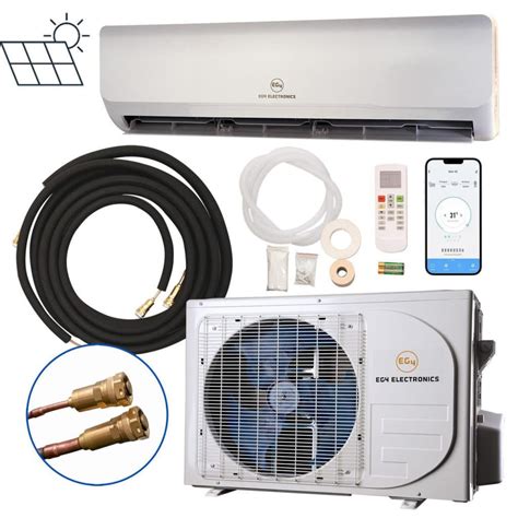 EG4 Hybrid AC DC Solar Mini Split Air Conditioner Heat Pump 24000 BTU