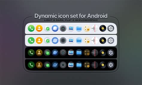 Icon Set for System Apps (Android) | Figma