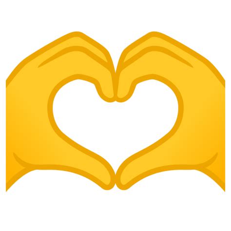 Hand Heart Emoji Png Download Free Png Images