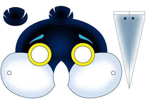 pinguin masker / сорока | Kinderactiviteiten, Maskers, Knutselideeën