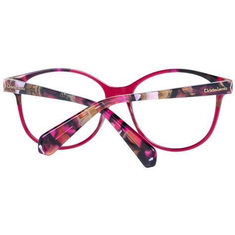 Okulary Oprawki Damskie Christian Lacroix Cl Czerwone