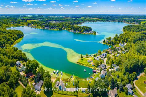 Green Lake Near Caledonia Michigan Lakes Of Michigan Dan J Zeeff