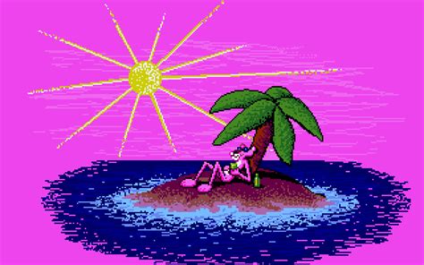 Screenshot Of Pink Panther Amiga 1988 Mobygames