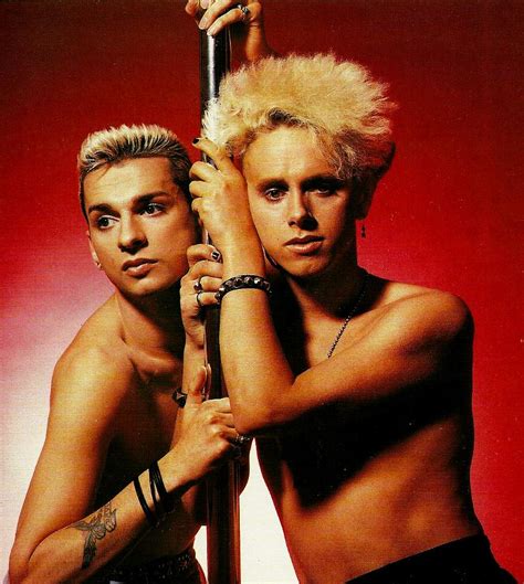 Dave Gahan Martin Gore Of Depeche Mode Dave Gahan Martin Gore