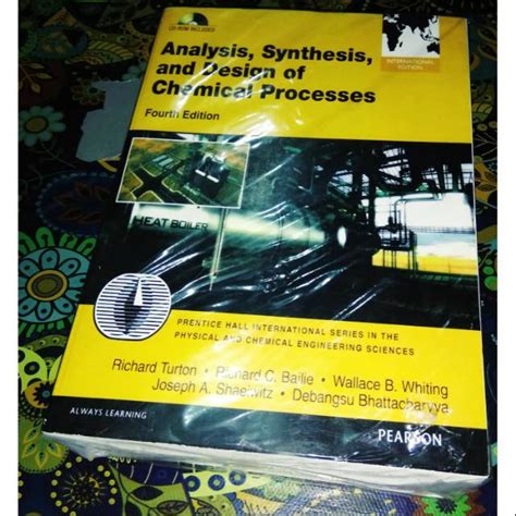 Jual Analysis Synthesis And Design Of Chemical Processes 4th Edition